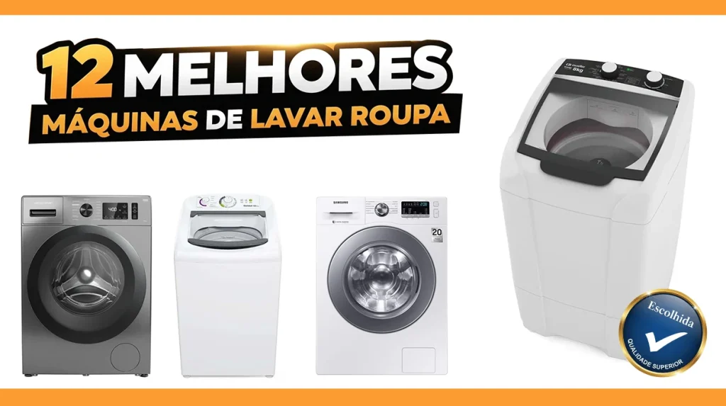 12 Melhores máquinas de lavar roupa de 2026