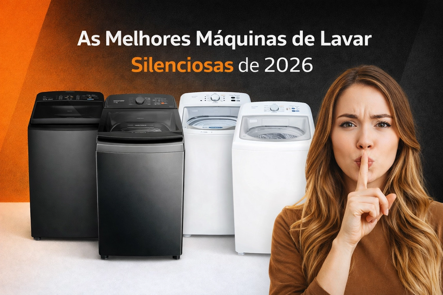 As Melhores Máquinas de Lavar Silenciosas de 2026