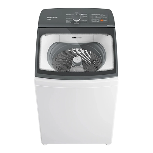 Máquina de Lavar Brastemp 15Kg Branca com Ciclo Tira Manchas Advanced e Smart Sensor - BWF15AB