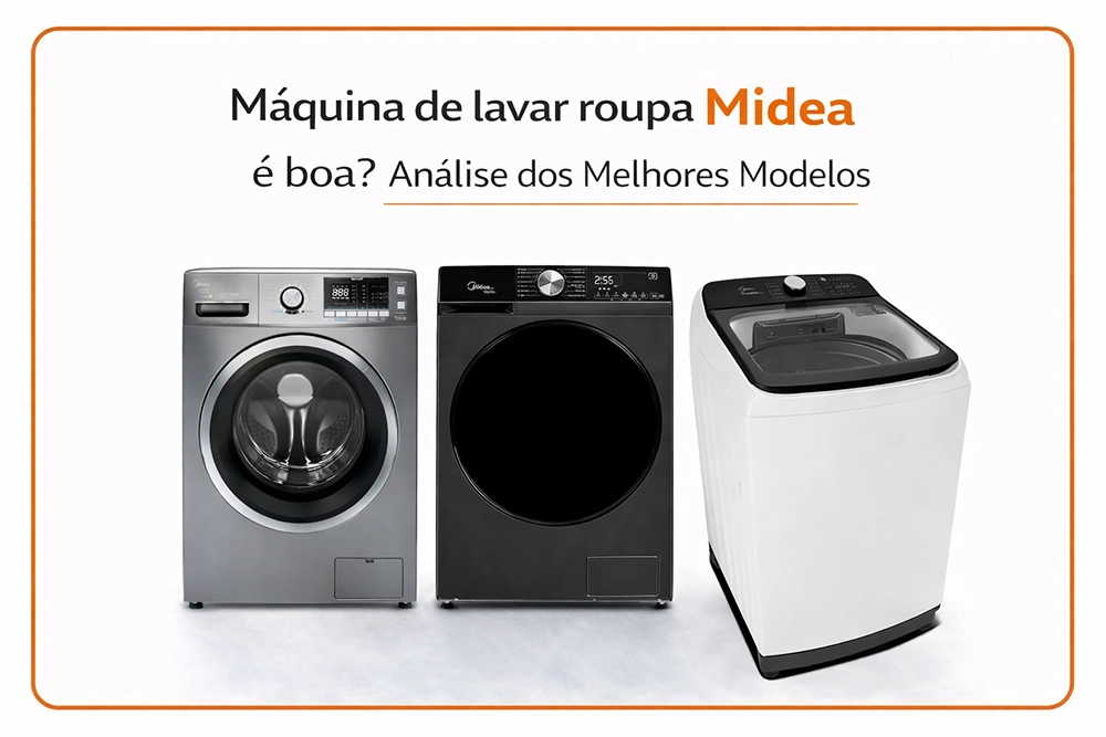 Máquina de lavar roupa Midea é boa-Análise dos Melhores Modelos