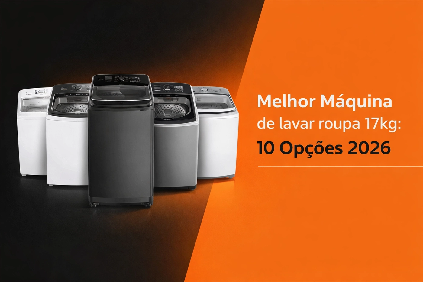 Melhor Máquina de lavar roupa 17kg - 10 Opções 2026