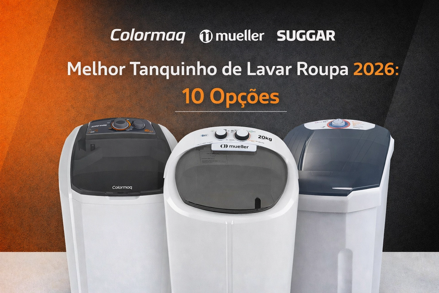 Melhor Tanquinho de Lavar Roupa 2026 - 10 Opções
