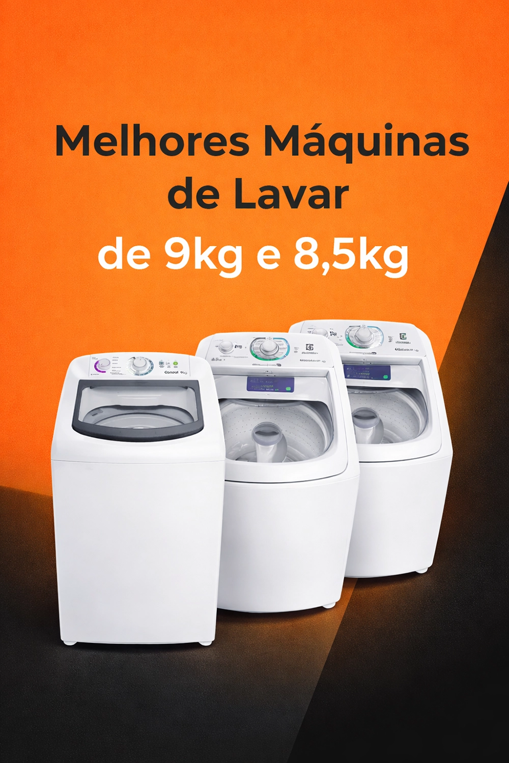 Melhores Máquinas de Lavar de 9kg e 8,5kg